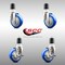 Service Caster 4 Inch 316SS Blue Poly Swivel 1-3/4 Inch Expanding Stem Caster Brake SCC, 2PK SS316EX20S414-PPUB-BLUE-2-TLB-2-134 - alternate 4